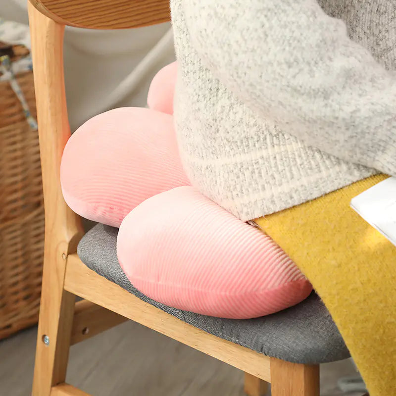 Soft Cartoon Flower Plush Pillow